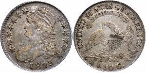 50 Цент США (1776 - ) Срібло 