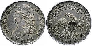 50 Цент США (1776 - ) Срібло 