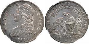 50 Цент США (1776 - ) Срібло 