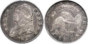 50 Цент США (1776 - ) Срібло 