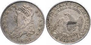50 Цент США (1776 - ) Срібло 