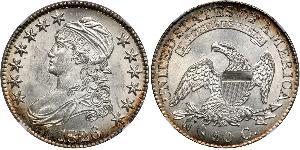 50 Цент США (1776 - ) Срібло 