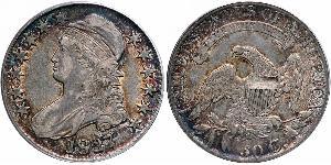 50 Цент США (1776 - ) Срібло 