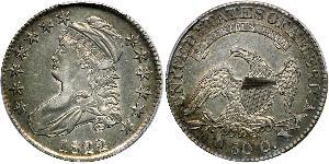 50 Цент США (1776 - ) Срібло 