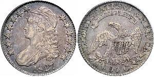 50 Цент США (1776 - ) Срібло 