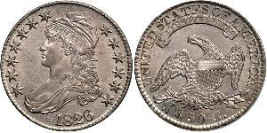 50 Цент США (1776 - ) Срібло 