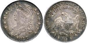 50 Цент США (1776 - ) Срібло 