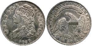 50 Цент США (1776 - ) Срібло 
