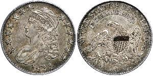 50 Цент США (1776 - ) Срібло 