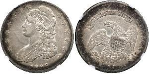 50 Цент США (1776 - ) Срібло 