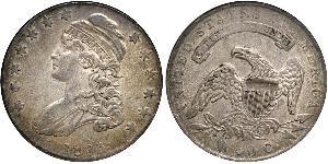 50 Цент США (1776 - ) Срібло 