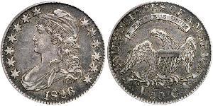 50 Цент США (1776 - ) Срібло 