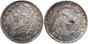 50 Цент США (1776 - ) Срібло 