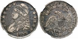 50 Цент США (1776 - ) Срібло 