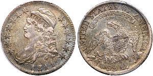 50 Цент США (1776 - ) Срібло 