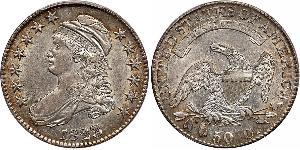 50 Цент США (1776 - ) Срібло 