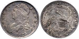 50 Цент США (1776 - ) Срібло 