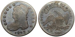 50 Цент США (1776 - ) Срібло 