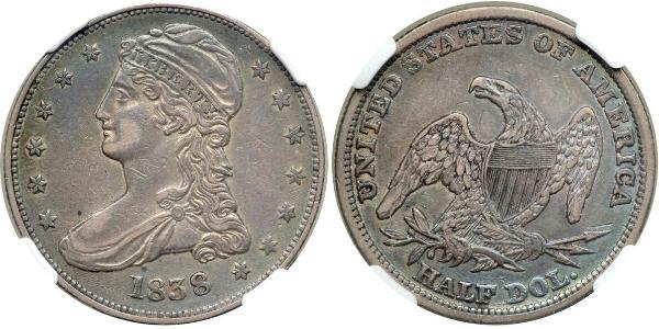 50 Цент / 1/2 Долар США (1776 - ) Срібло 