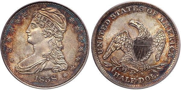 50 Цент / 1/2 Долар США (1776 - ) Срібло 