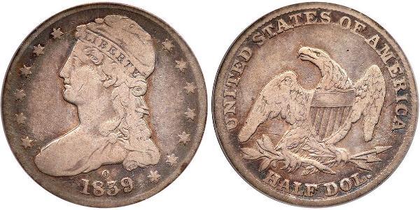 50 Цент / 1/2 Долар США (1776 - ) Срібло 