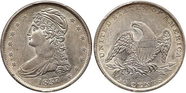 50 Цент / 1/2 Долар США (1776 - ) Срібло 