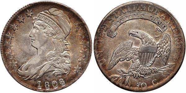 50 Цент / 1/2 Долар США (1776 - ) Срібло 