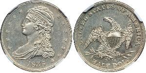 50 Цент / 1/2 Доллар США (1776 - ) Серебро 