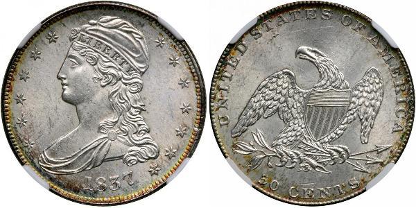 50 Цент / 1/2 Доллар США (1776 - ) Серебро 