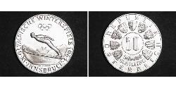 50 Шиллинг Австрия / Австрийская Республика(1955 - ) Серебро 