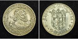 50 Эскудо Вторая Португальская республика (1933 - 1974) Серебро 