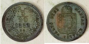 5/10 Kreuzer Impero austro-ungarico (1867-1918) Rame 