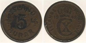 5 Aurar Iceland Bronze 