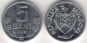 5 Ban Moldova (1991 - ) Aluminium 