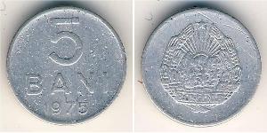 5 Ban Socialist Republic of Romania (1947-1989) Nickel/Stahl 