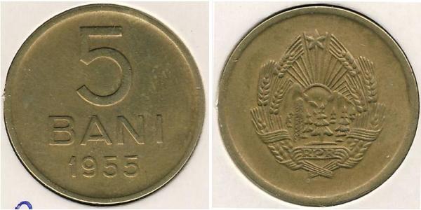 5 Ban Socialist Republic of Romania (1947-1989) 銅/镍/Zinc 