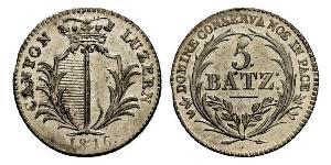 5 Batz Suisse Argent 