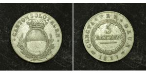 5 Batz Suiza Plata 