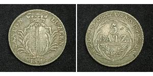 5 Batz Schweiz Silber 