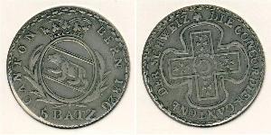 5 Batz Schweiz Silber 