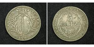 5 Batz Switzerland Silver 