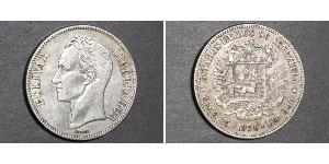 5 Bolivar Venezuela Argent 