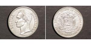 5 Bolivar Venezuela Plata 