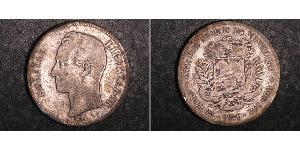 5 Bolivar Venezuela Plata 