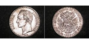 5 Bolivar Venezuela 銀 