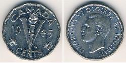 5 Cent Canada Acciaio 