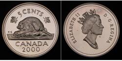 5 Cent Canada Argent 