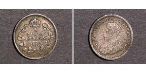 5 Cent Canada Argent George V (1865-1936)