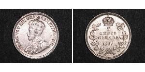 5 Cent Canada Argent George V (1865-1936)