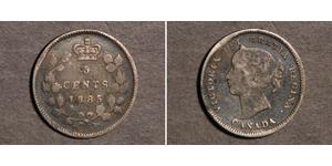 5 Cent Canada Argent Victoria (1819 - 1901)